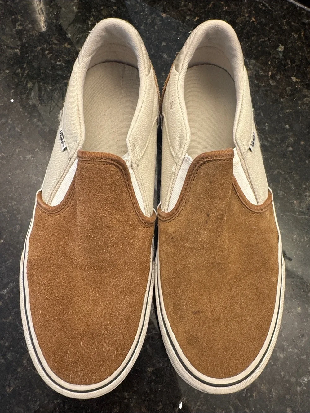 Vans brown suede  Slip-Ons